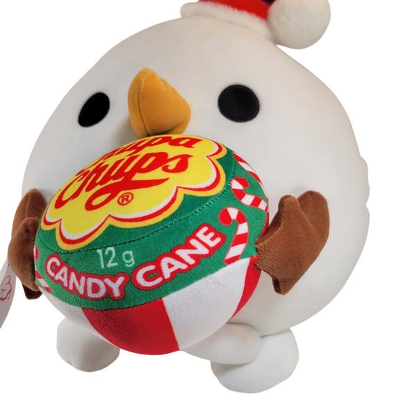ZURU Snackles Jack Plush 14" Chupa Chups Candy Cane Holiday Snowman Plush - Picture 7 of 16